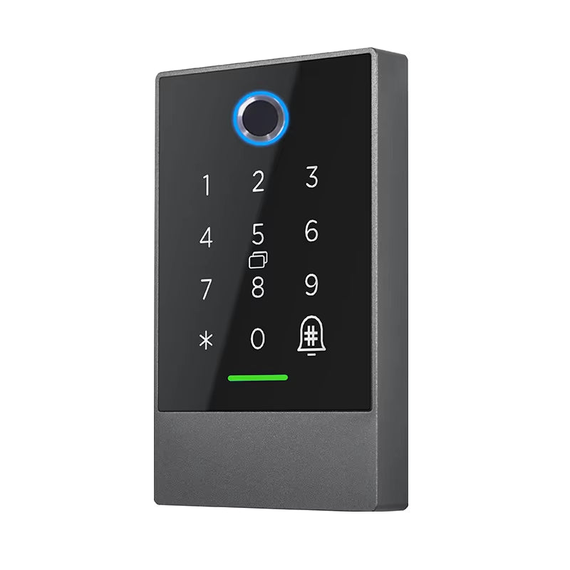 K2 / K2F Access Control RFID Card Reader 13.56Mhz Fingerprint Keypad Door Lock TTLOCK App Bluetooth Smart Lock IP68 Waterproof